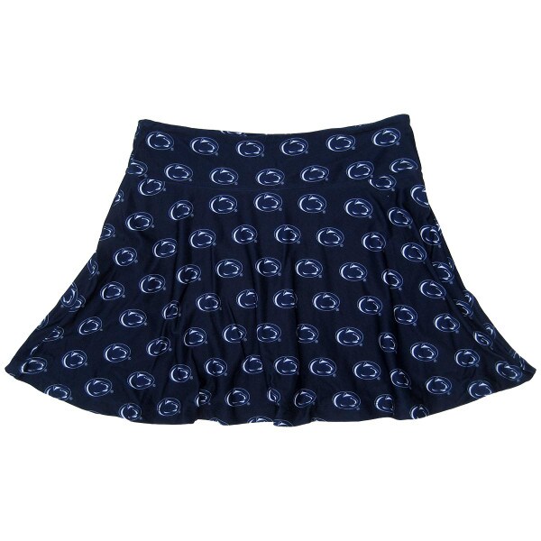 navy women's skirt with Penn State Athletic Logos all over
